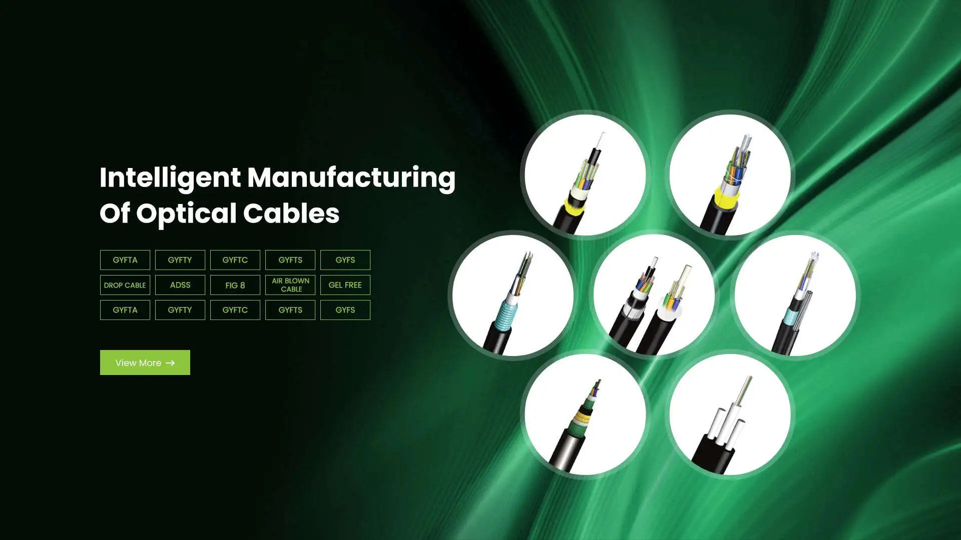 Fabricação inteligente de cabos ópticos